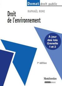 Droit de l'environnement