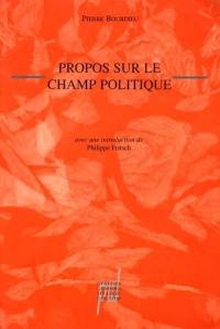 Propos sur le champ politique