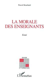 La morale des enseignants