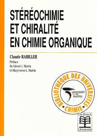 Stéréochimie et chiralité en chimie organique