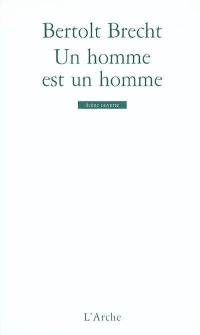 Un homme est un homme : versions 1926 et 1938