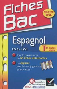 Espagnol LV1-LV2, terminales toutes séries