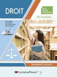 Droit, bac technologique série STMG terminale, enseignement de spécialité