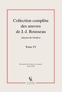 Oeuvres complètes. Vol. 4