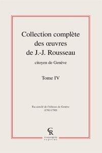 Oeuvres complètes. Vol. 4