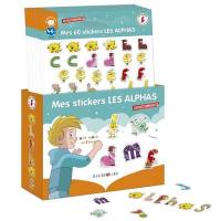 Mes 60 stickers Les Alphas : boîte de 25 planches