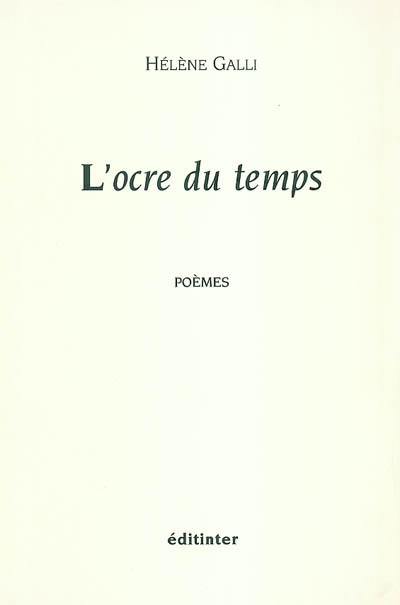 L'ocre du temps