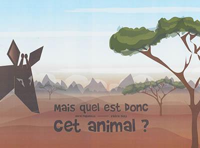 Mais quel est donc cet animal ?