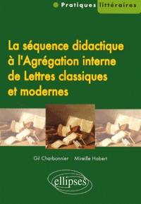 La séquence didactique à l'agrégation interne de lettres classiques et modernes