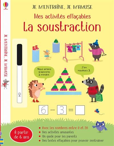 La soustraction : mes activités effaçables