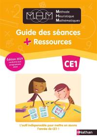 Méthode heuristique de mathématiques CE1 : guide des séances + ressources