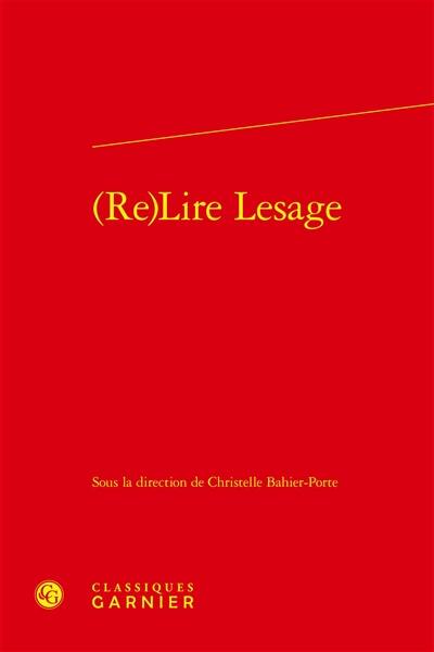 (Re)lire Lesage