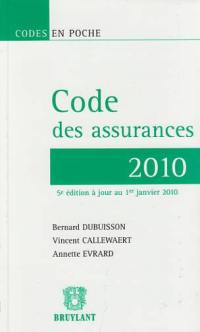 Code des assurances 2010