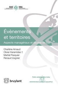 Evénements et territoires : aspects managériaux et études de cas