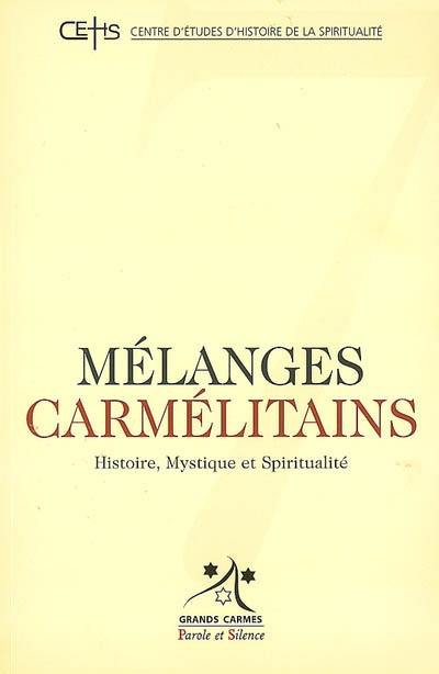 Mélanges carmélitains, n° 7