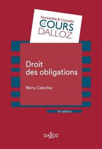 Droit des obligations : 2022