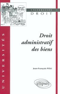 Droit administratif des biens