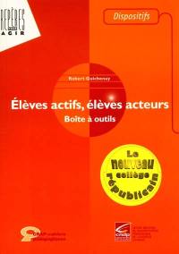 Elèves actifs, élèves acteurs : boîte à outils