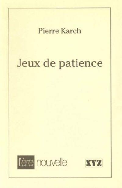 Jeux de patience