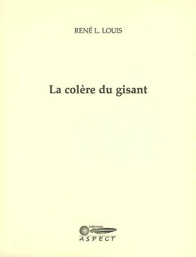 La colère du gisant : poème