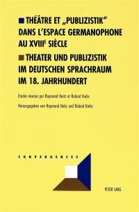 Théâtre et Publizistik dans l'espace germanophone du XVIIIe siècle : colloque international de Metz, université de Metz, 7-8 déc. 2000. Theater und Publizistik im deutschen Sprachraum im 18. Jahrhundert