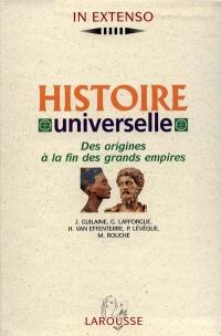 Histoire universelle : de la préhistoire au monde contemporain