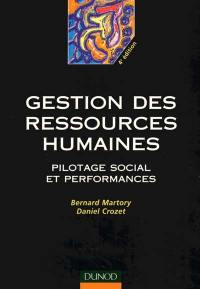 Gestion des ressources humaines : pilotage social et performances