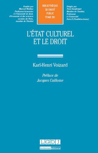 L'Etat culturel et le droit