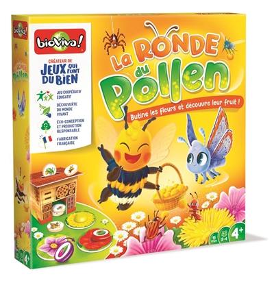 La ronde du pollen : butine les fleurs et découvre leur fruit !