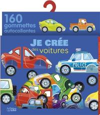 Je crée des voitures : 160 gommettes autocollantes