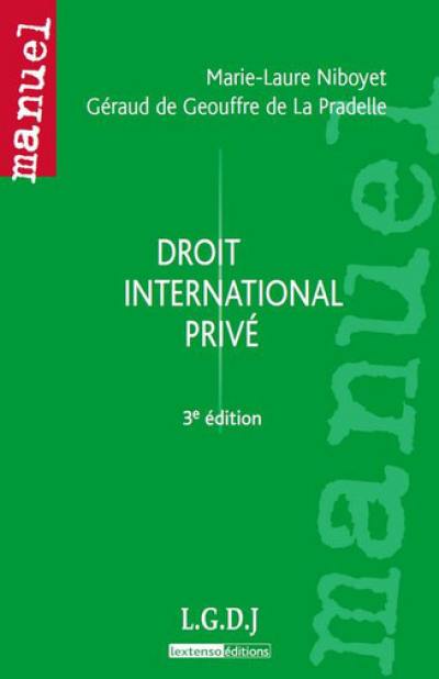 Droit international privé