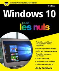 Windows 10 pour les nuls