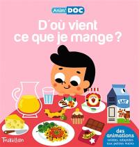 D'où vient ce que je mange ?