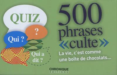 500 phrases culte