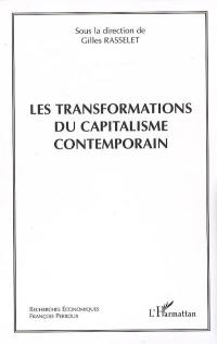 Les transformations du capitalisme contemporain