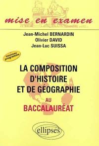 Composition d'histoire et de géographie au baccalauréat : nouveau programme