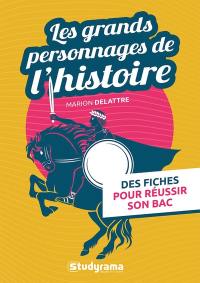 Les grands personnages de l'histoire : XIXe-XXe siècle : des fiches pour réussir son bac