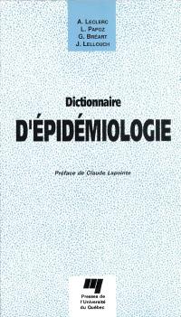 Dictionnaire d'épidemiologie