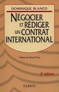 Négocier et rédiger un contrat international