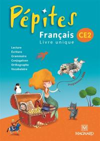 Français, livre unique, CE2 : programmes 2008