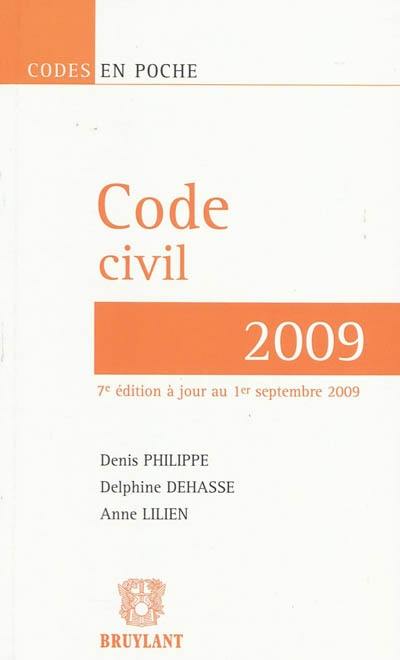 Code civil 2009