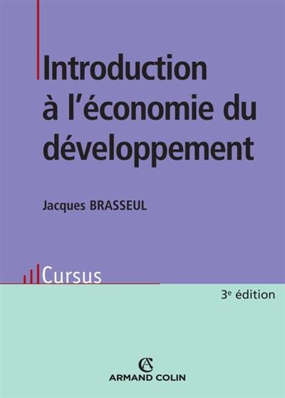 Introduction à l'économie du développement