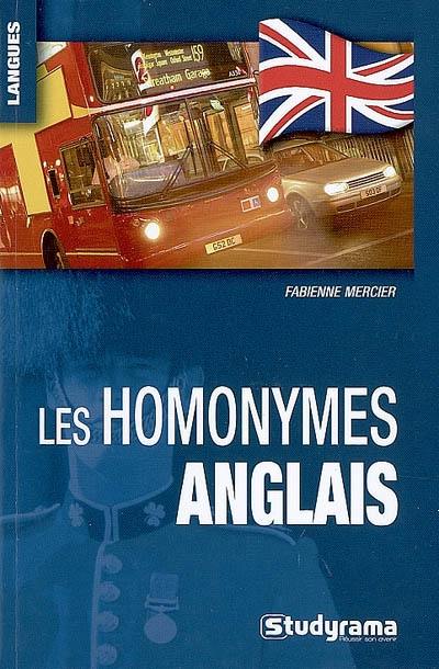 Les homonymes anglais