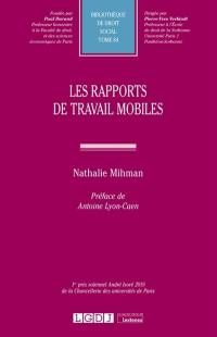 Les rapports de travail mobiles