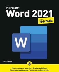 Word 2021 pour les nuls