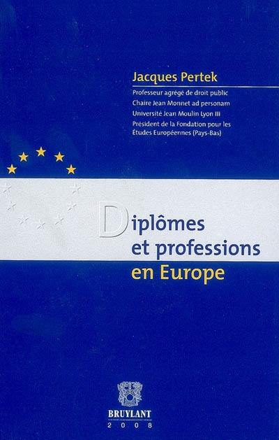 Diplômes et professions en Europe