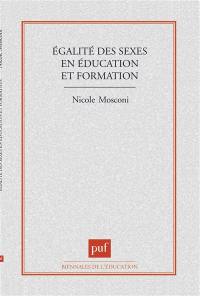 Egalité des sexes en éducation et formation