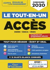 Accès : ESDES, ESSCA, IESEG : le tout-en-un, concours 2020