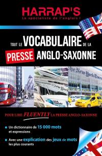 Tout le vocabulaire de la presse anglo-saxonne