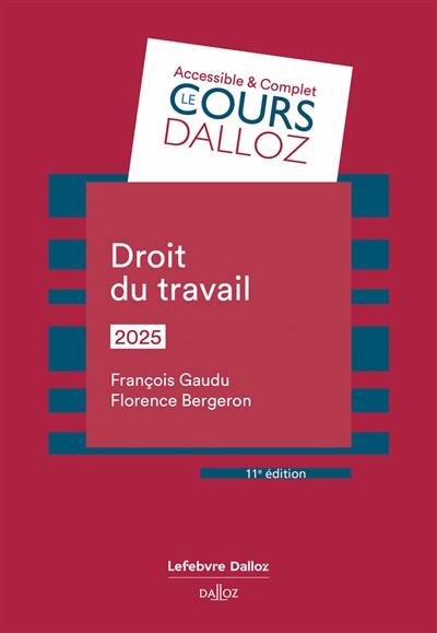 Droit du travail : 2025